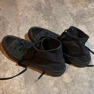 Converse All Stars Classic High-Top Canvas Sneakers - Black Men’s size 11